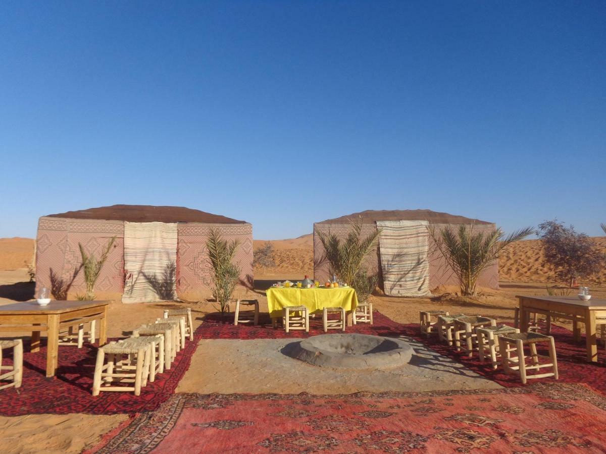Camel Trek Bivouac Hotel Merzuga Kültér fotó